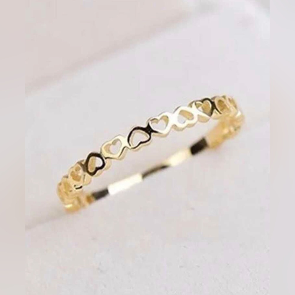 Nwt 1pc Elegant Heart Ring